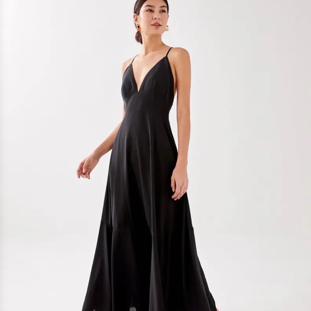 Love Bonito Kaleni Padded Plunge Maxi Dress